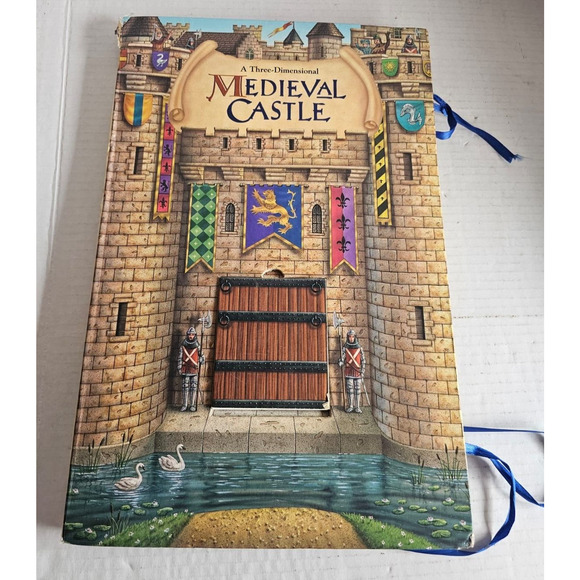 2004 Medieval Castle : A Three Dimensional Pop Up Book by Willabel L Tong - Picture 1 of 9